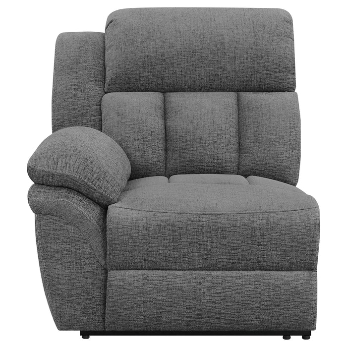 Coaster Bahrain Upholstered Home Theater Seating Charcoal Default Title