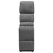 Coaster Bahrain Upholstered Home Theater Seating Charcoal Default Title