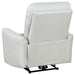 Coaster Greenfield Upholstered Power Recliner Chair Ivory Default Title