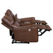 Coaster Greenfield 2-piece Upholstered Power Reclining Sofa Set Saddle Brown Sofa+Loveseat+Armchair