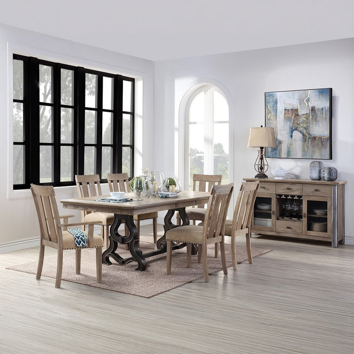 Nathaniel Extendable Rectangular Dining Table