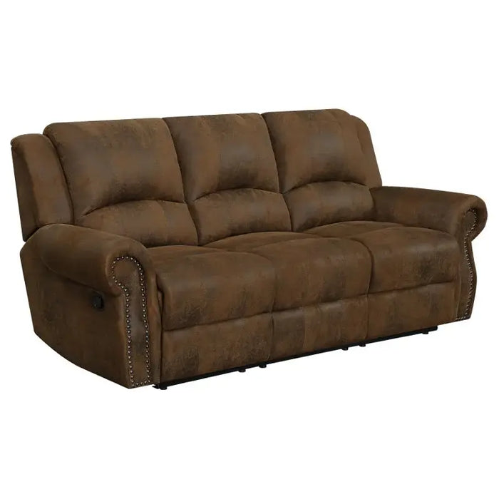 Sir Rawlinson Motion Reclining Sofa & Loveseat Living Room Set