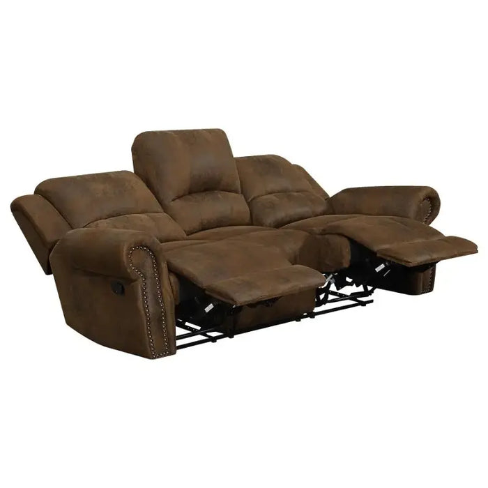 Sir Rawlinson Motion Reclining Sofa & Loveseat Living Room Set