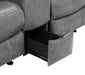 Coaster Conrad 2-piece Living Room Set Grey Sofa+Loveseat+Armchair