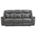 Coaster Conrad Upholstered Motion Sofa Cool Grey Default Title