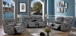 Coaster Conrad Upholstered Motion Sofa Cool Grey Default Title