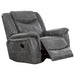 Coaster Conrad Upholstered Motion Glider Recliner Grey Default Title