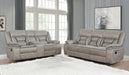 Coaster Greer Upholstered Tufted Living Room Set Sofa+Loveseat