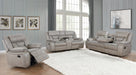 Coaster Greer Upholstered Tufted Living Room Set Sofa+Loveseat+Armchair