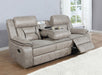 Coaster Greer Upholstered Tufted Living Room Set Sofa+Loveseat+Armchair