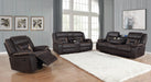 Coaster Greer Upholstered Tufted Living Room Set Sofa+Loveseat+Armchair