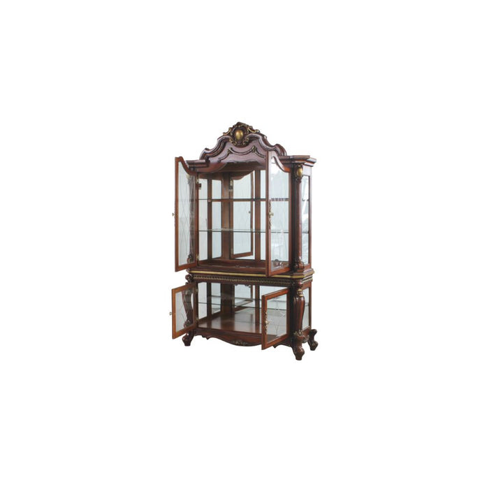 Picardy 4 Doors Lighted Curio