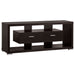 Coaster Darien 2-drawer Rectangular TV Console Cappuccino Default Title