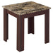 Coaster Rhodes 3-piece Faux Marble Top Occasional Set Brown Default Title