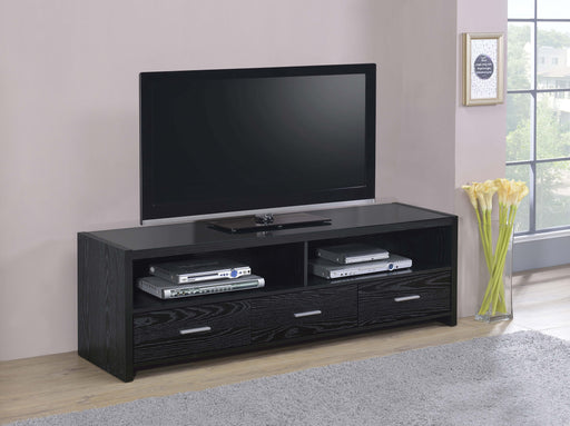 Coaster Alton 62" 3-drawer TV Console Black Oak Default Title