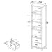 Coaster Lewes 2-drawer Media Tower Cappuccino Default Title