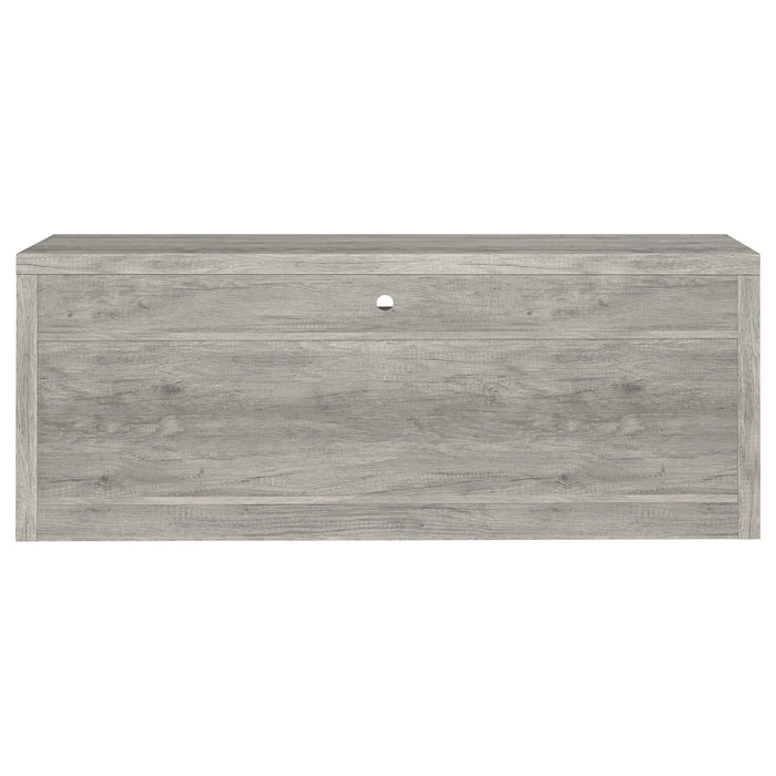 Coaster Burke 2-drawer TV Console Grey Driftwood