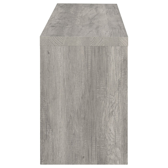 Coaster Burke 2-drawer TV Console Grey Driftwood