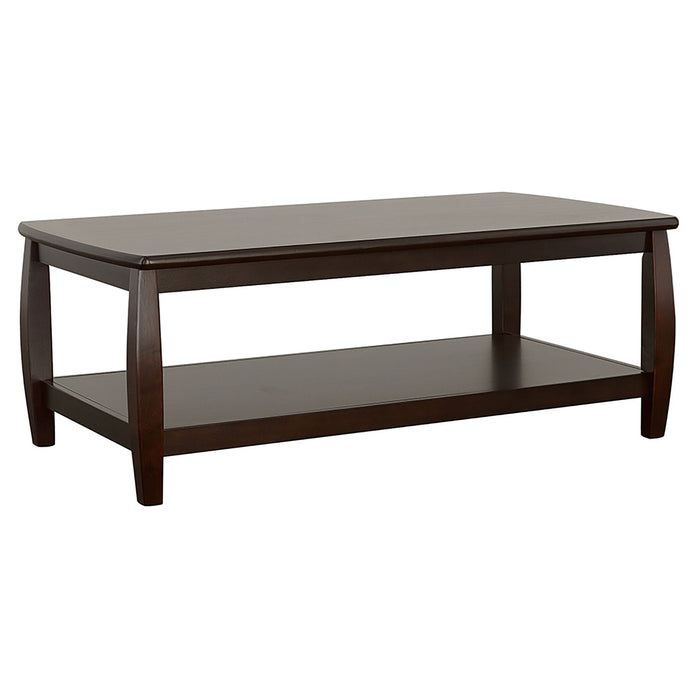 Coaster Dixon 3-piece Coffee Table Set Espresso Default Title