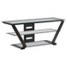 Coaster Donlyn 2-tier TV Console Black Default Title