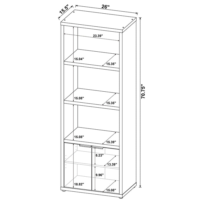 Coaster Tabby 3-piece Entertainment Center With 60" TV Stand Mango Default Title