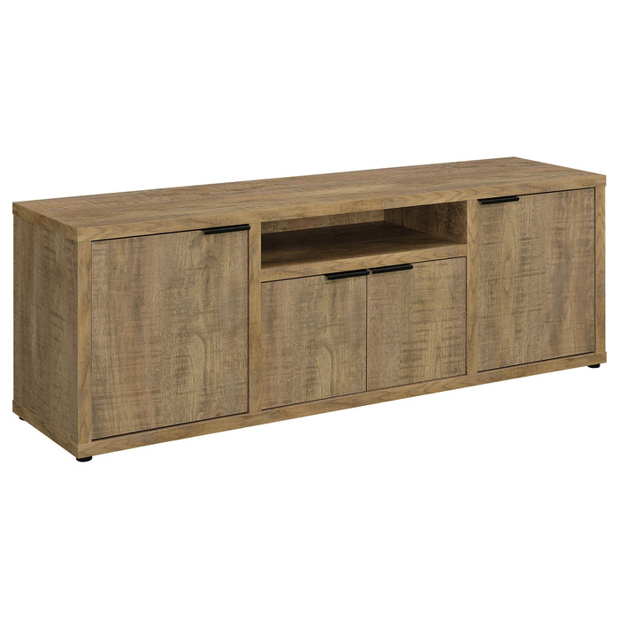 Coaster Tabby 4-door Engineered Wood 60" TV Stand Mango Default Title