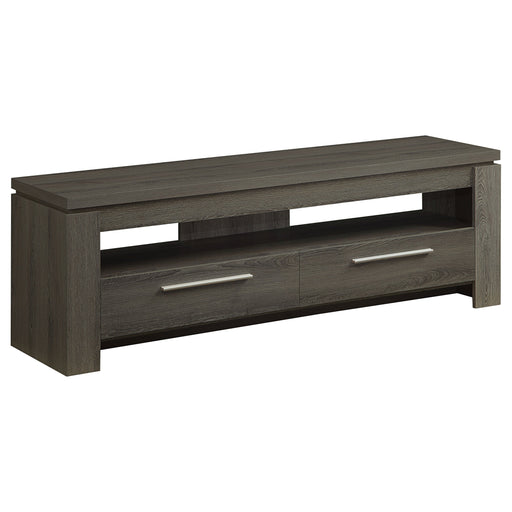 Coaster Elkton 2-drawer TV Console Weathered Grey Default Title