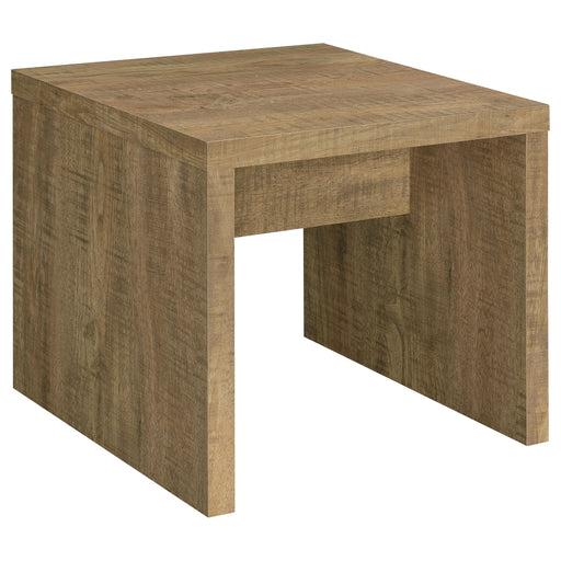 Coaster Lynette Square Engineered Wood End Table Mango Default Title