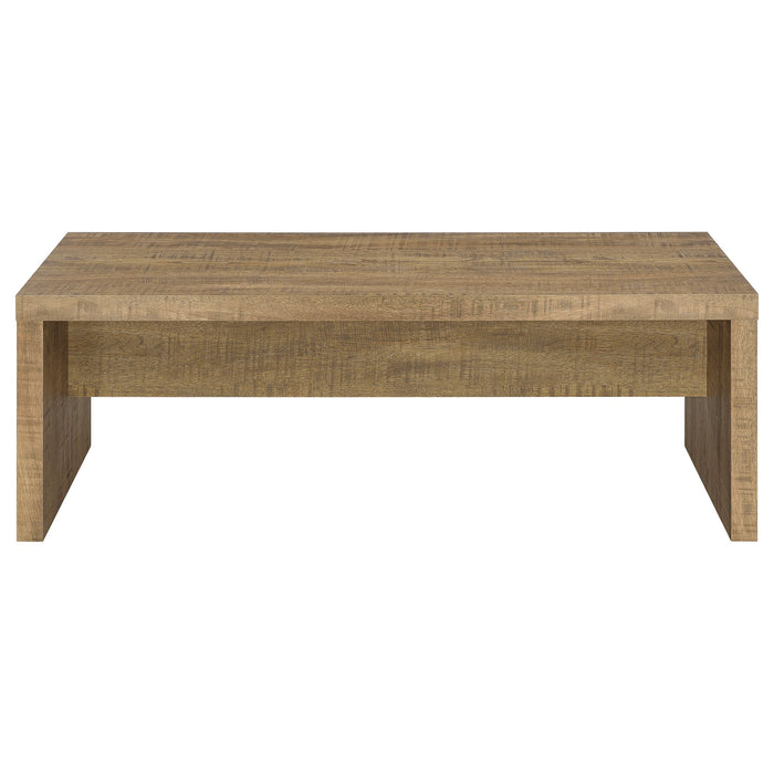 Coaster Lynette Rectangular Engineered Wood Coffee Table Mango Default Title