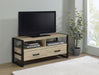 Coaster James 2-drawer Composite Wood 48" TV Stand Antique Pine 71" Brown