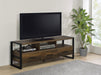 Coaster James 2-drawer Composite Wood 48" TV Stand Antique Pine 71" Brown