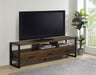 Coaster James 2-drawer Composite Wood 48" TV Stand Antique Pine 71" Brown