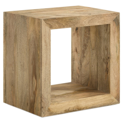 Coaster Benton Rectangular Solid Wood End Table Natural Default Title