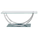 Coaster Danville U-shaped Coffee Table Chrome