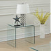 Coaster Ripley Square End Table Clear Default Title