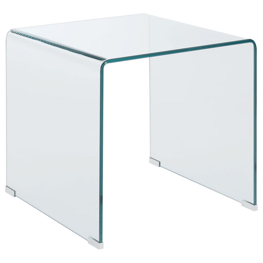 Coaster Ripley Square End Table Clear Default Title