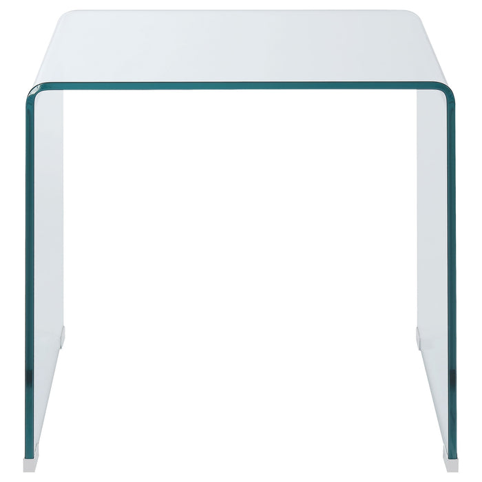 Coaster Ripley Square End Table Clear Default Title