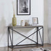 Coaster Birdie Rectangular Sofa Table Sonoma Grey Default Title