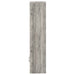 Coaster Burke 3-shelf Media Tower With Storage Cabinet Grey Driftwood Default Title