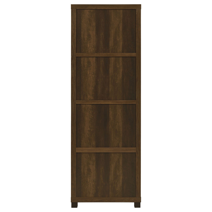 Coaster Sachin 3-shelf Media Tower With Storage Cabinet Dark Pine Default Title