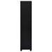 Coaster Jupiter 3-shelf Media Tower Bookcase with Storage Cabinet Black Default Title