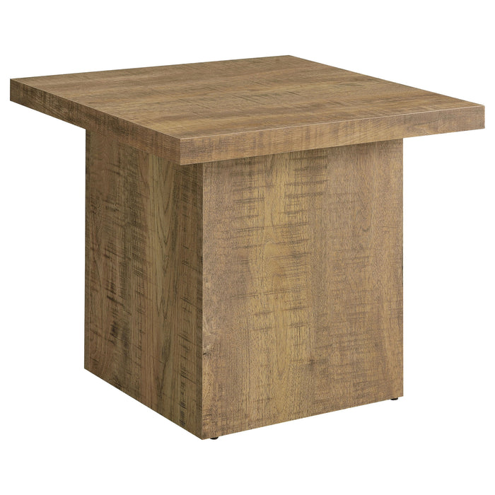 Coaster Devar Square Engineered Wood End Table Mango Default Title