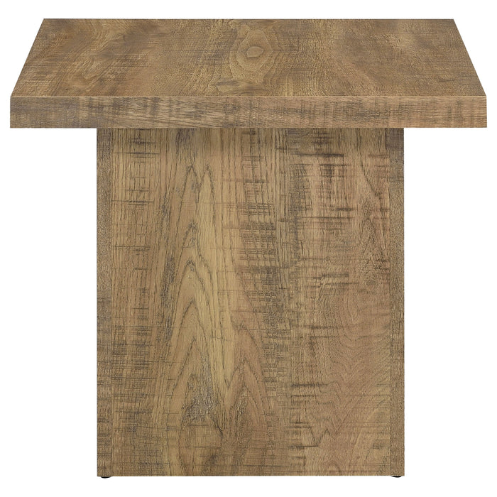 Coaster Devar Square Engineered Wood End Table Mango Default Title