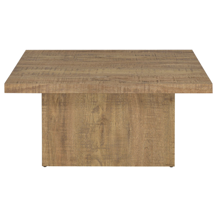 Coaster Devar Square Engineered Wood Coffee Table Mango Default Title