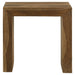 Coaster Odilia Rectangular Solid Wood End Table Auburn Default Title