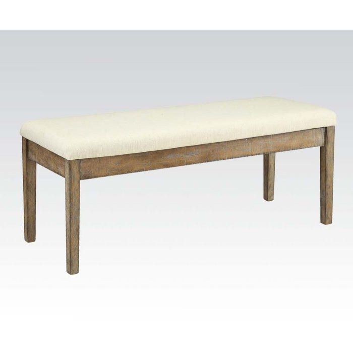 Claudia 50"L Upholstered Bench