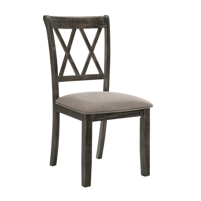 Claudia II 40"H Upholstered Side Chair (Set-2)