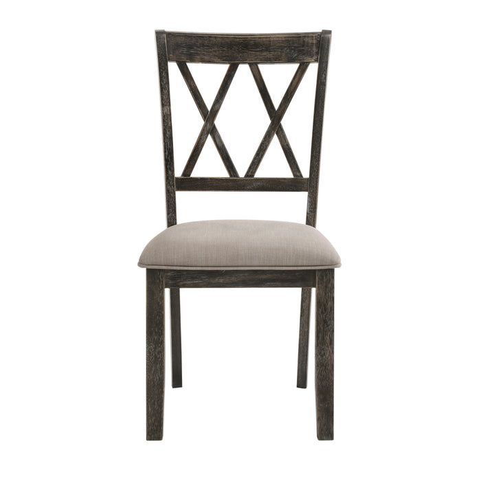 Claudia II 40"H Upholstered Side Chair (Set-2)