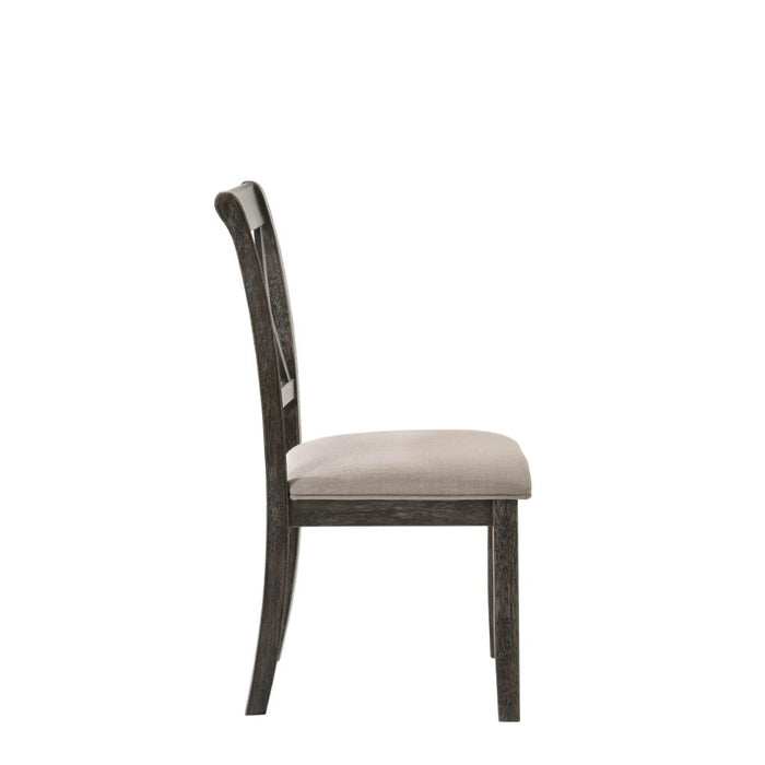 Claudia II 40"H Upholstered Side Chair (Set-2)
