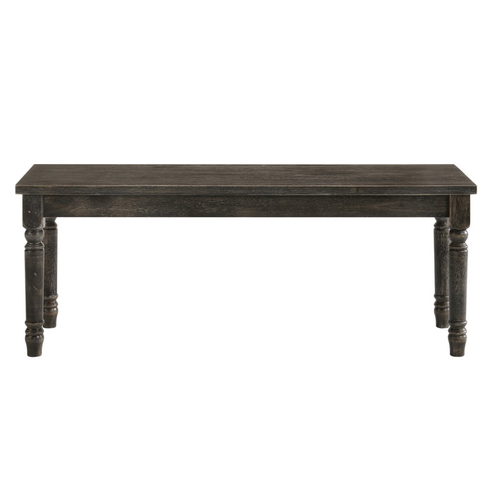 Claudia II 47"L Wood Bench